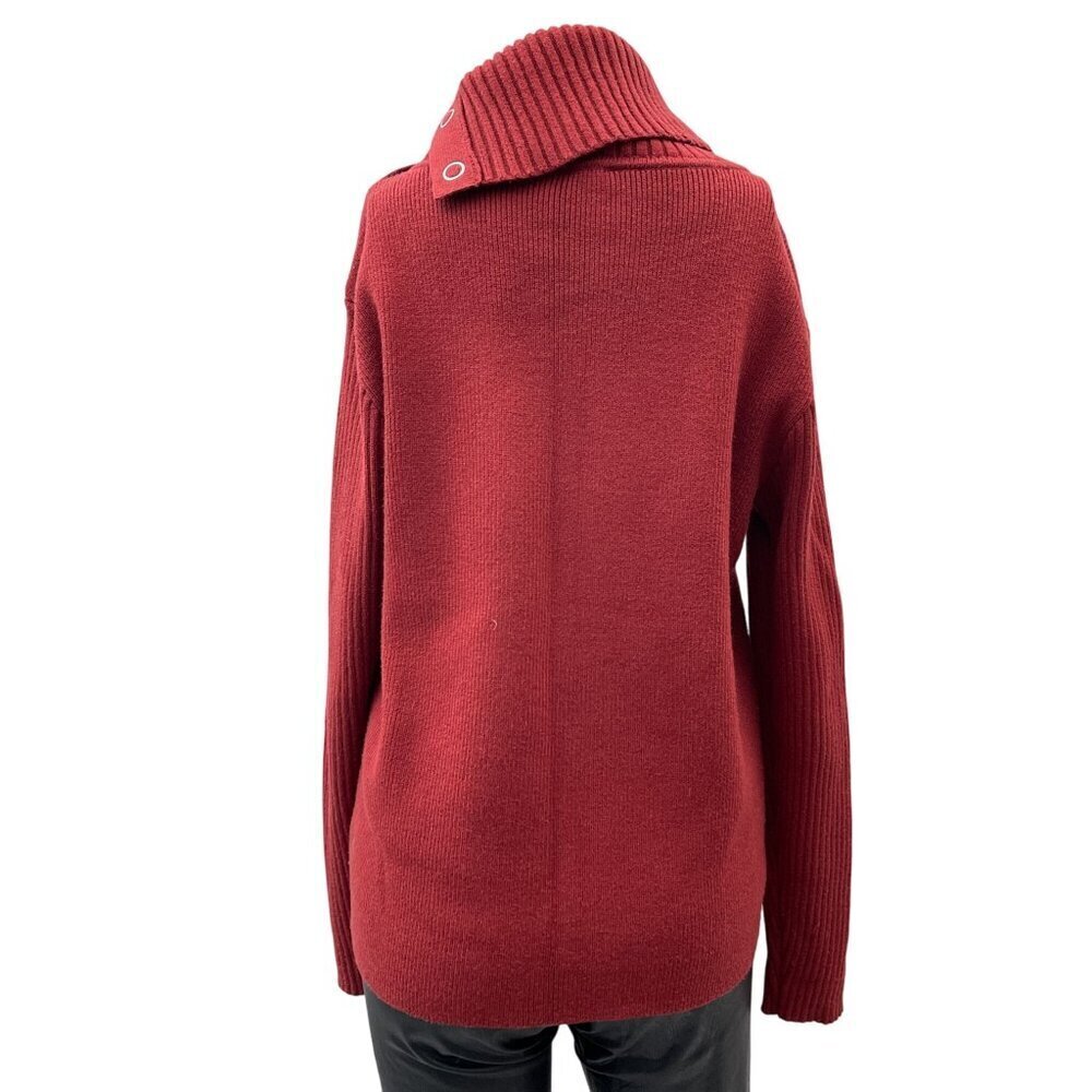 Cabi Pushover Convertible Button Snap Cowlneck Sw… - image 2